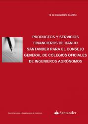 CGCOIA: Conveni amb Banc Santander
