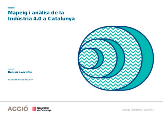 La Indústria 4.0 a Catalunya