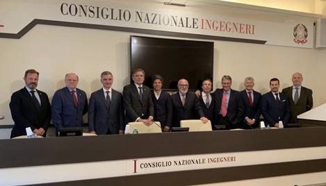 Signatura de l’Acord de Reconeixement Mutu dels Professional Engineers de l’AQPE a Itàlia