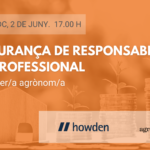 Webinar Responsabilitat Civil Professional de l'Enginyer Agrònom