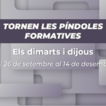 Webinars temàtics ITeC 2023. Tornen les píndoles formatives!