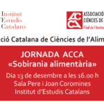 JORNADA ACCA «Sobirania alimentària»