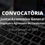 Junta General d'Enginyers Agrònoms 19 de desembre de 2023