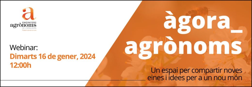 (NOVA DATA) #ÀGORA_AGRÒNOMS: “L’edició genètica CRISPR: què és i per a què s’utilitza(rà)”