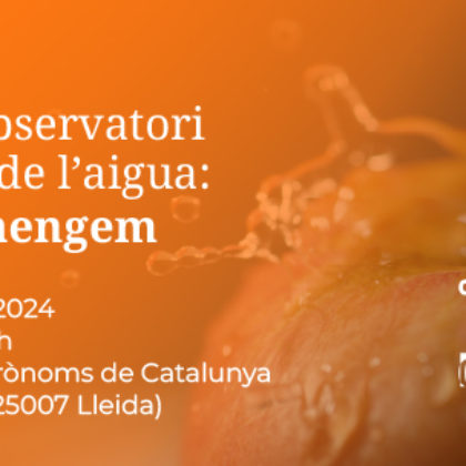 Jornada de l’Observatori Intercol·legial de l’ Aigua: l’aigua que ...