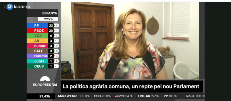 Especial Eleccions Europees: entrevista a la degana Conxita Villar a La Xarxa+