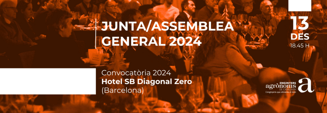 Junta General d’Enginyers Agrònoms de Catalunya (desembre de 2024)