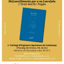 Acte de presentació del llibre “Diverstiments per a no versats”