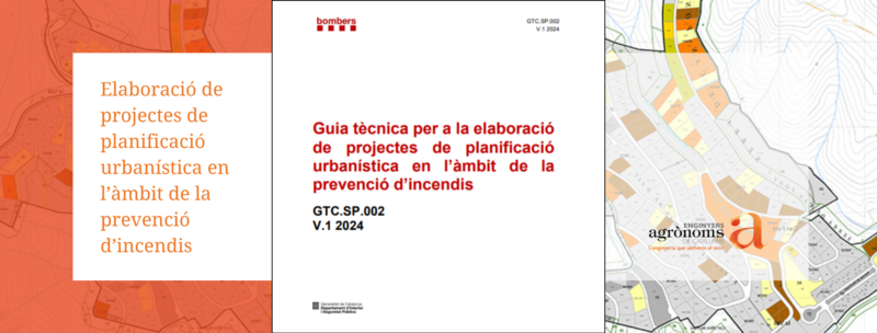 Publicada la Guia tècnica per a l’elaboració de projectes de planificació urbanística en l’àmbit de la prevenció d’incendis