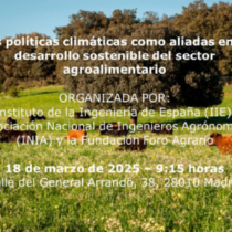 Les polítiques climàtiques com a aliades en el desenvolupament sostenible del sector agroalimentari