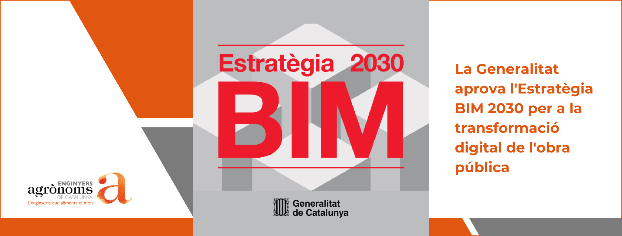 La Generalitat aprova l’Estratègia BIM 2030 per a la transformació digital de l’obra pública