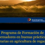 4a Edició del Programa de Formació de formadors en bones pràctiques agràries a l'agricultura de regadiu del Pla de Recuperació, Transformació i Resiliència (PRTR)