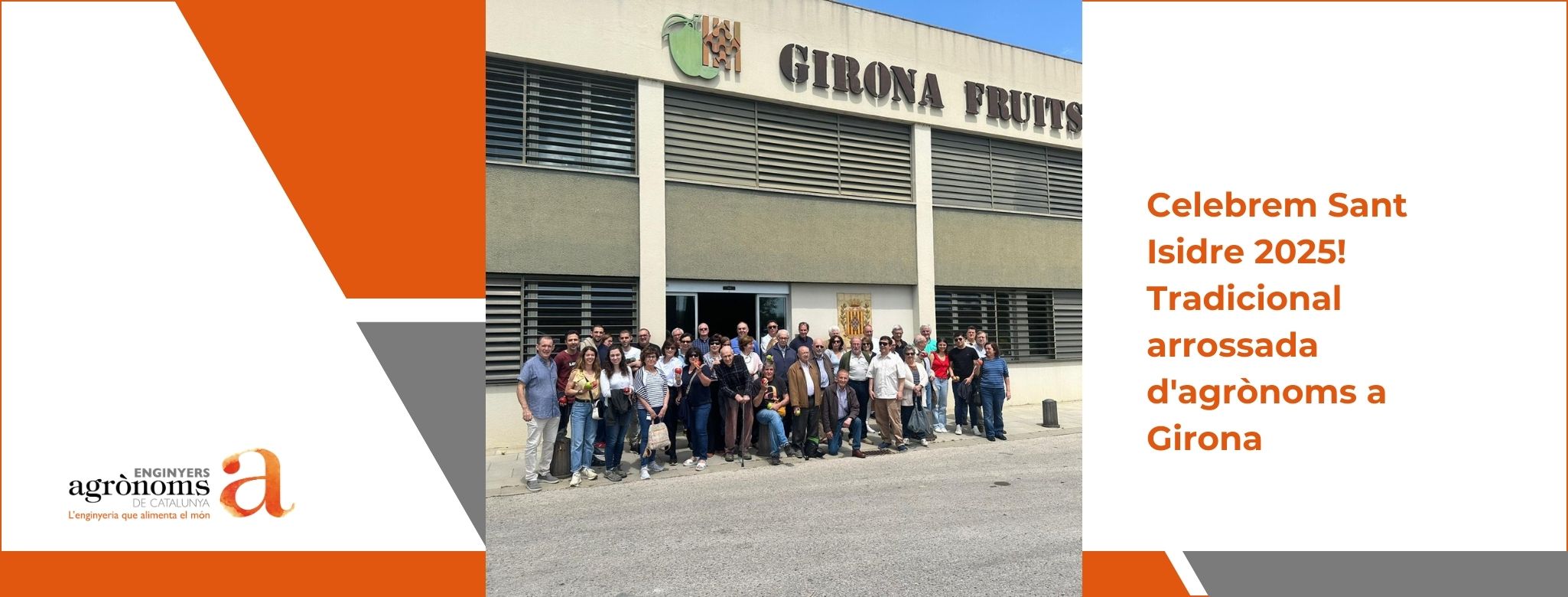 Celebrem Sant Isidre 2025! Tradicional arrossada d’agrònoms a Girona