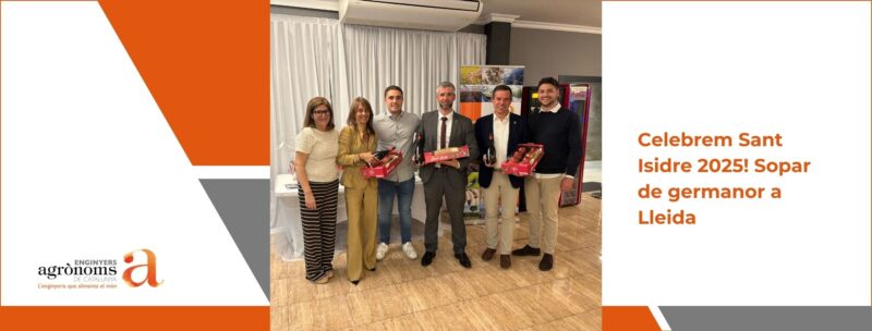 Celebrem Sant Isidre 2025! Sopar de germanor a Lleida