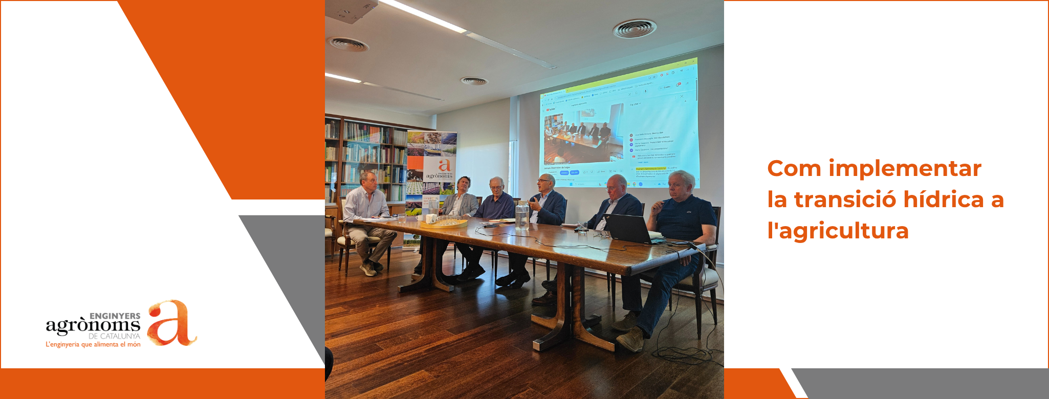Com implementar la transició hídrica a l’agricultura