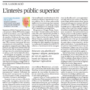 Publicat l’article del company, Santiago Planas, al Diari Segre