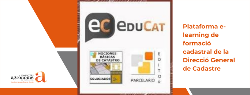 Plataforma e-learning de formació cadastral de la Direcció General de Cadastre