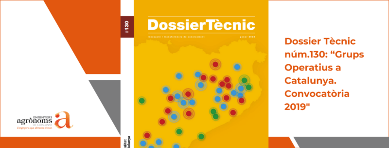 Dossier Tècnic núm.130: “Grups Operatius a Catalunya. Convocatòria 2019″