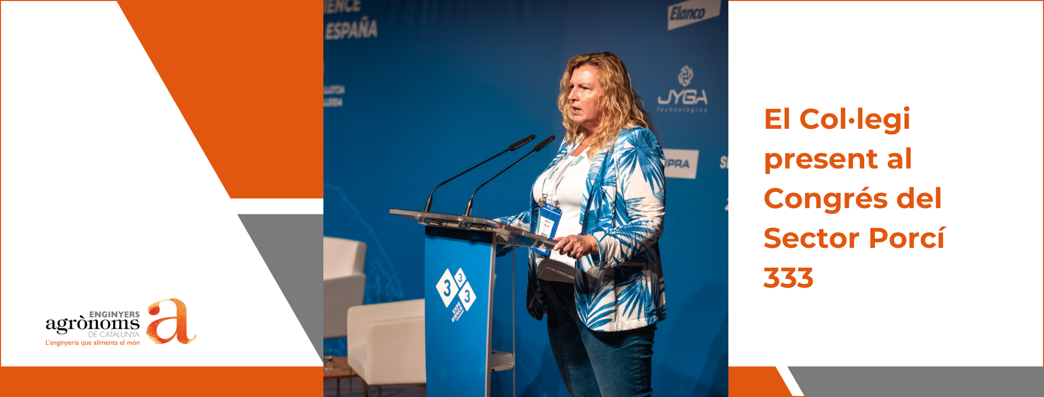 El Col·legi, com a coorganitzador, està present a la inauguració i cloenda del Congrés del Sector Porcí 333