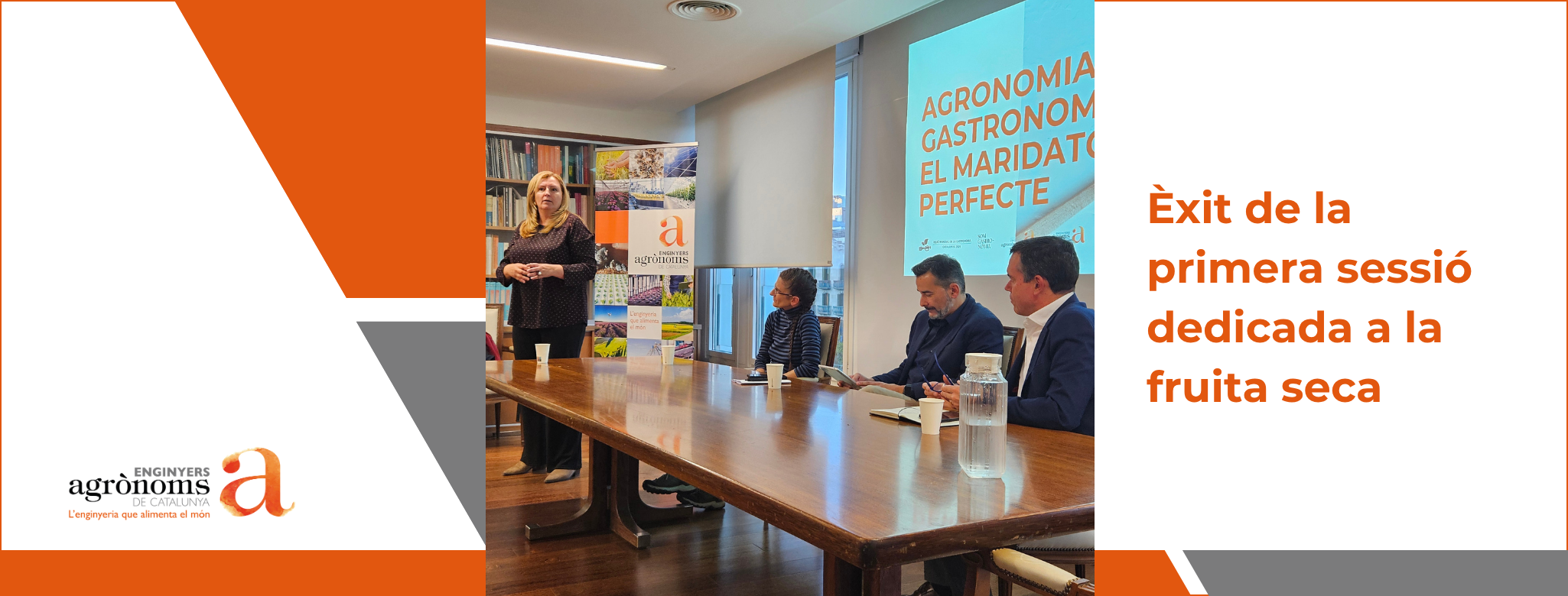 Èxit de la primera sessió “Agronomia i Gastronomia: el maridatge perfecte”, dedicada a la fruita seca