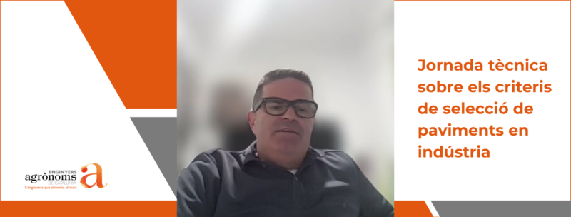 Jornada tècnica sobre els criteris de selecció de paviments en indústria