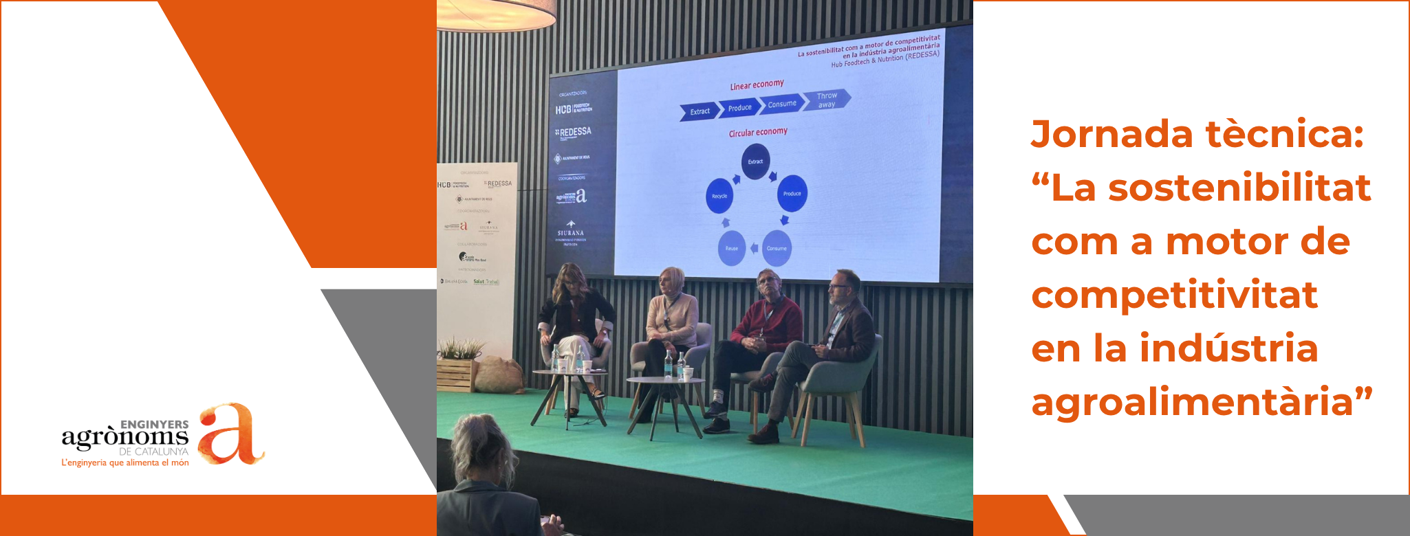 “La sostenibilitat com a motor de competitivitat en la indústria agroalimentària”, sessió tècnica organitzada pels companys de Tarragona