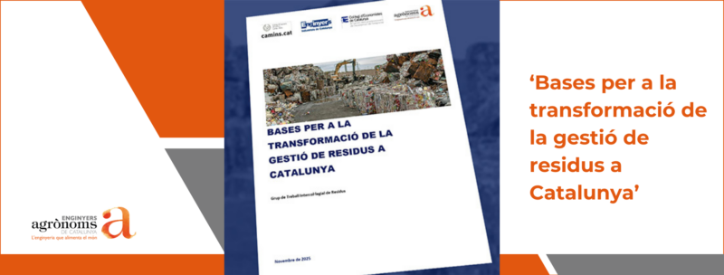 Presentem el document ‘Bases per a la transformació de la gestió de residus a Catalunya’