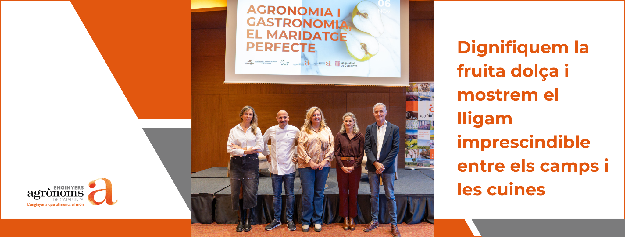 Dignifiquem la fruita dolça i mostrem el lligam imprescindible entre el camp i la cuina