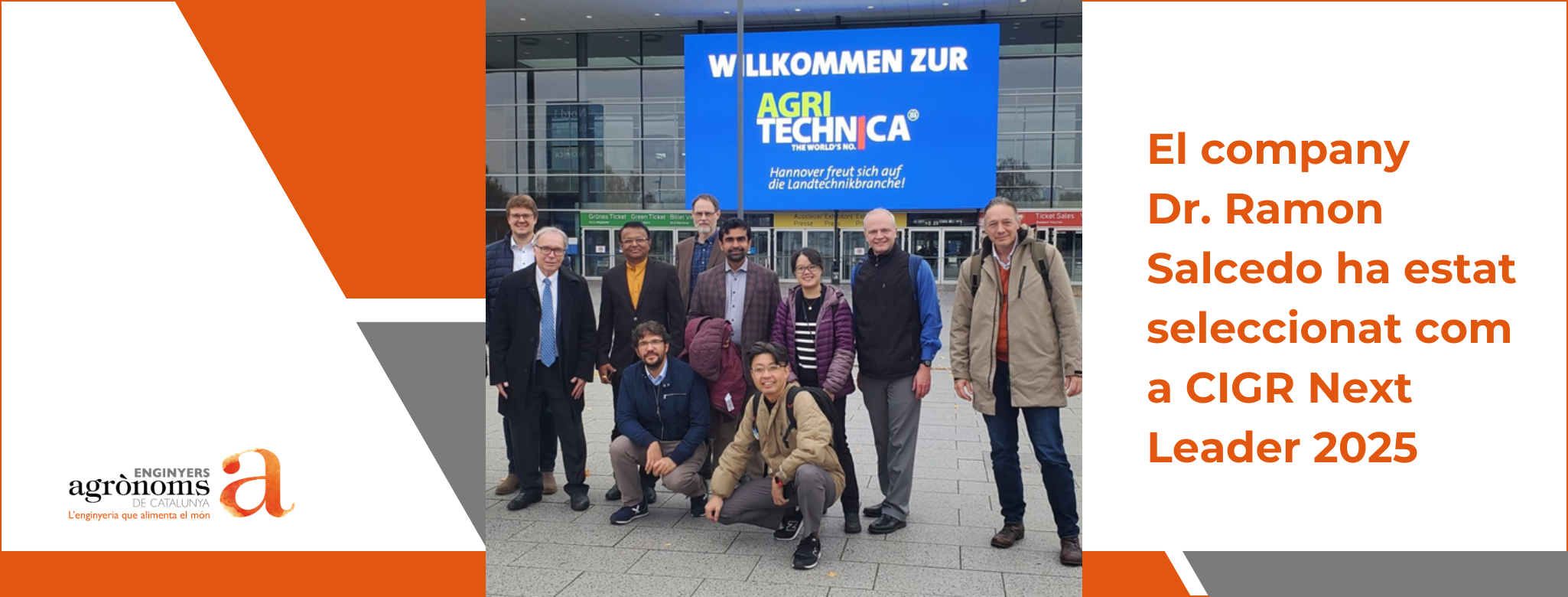El company Dr. Ramon Salcedo ha estat seleccionat com a CIGR Next Leader 2025