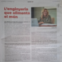 L’Enginyeria que alimenta el món, article de la degana Conxita Villar a La Vanguardia
