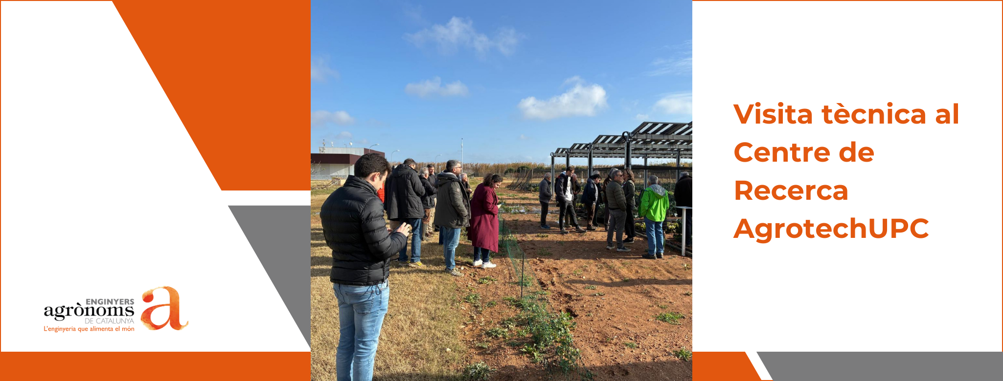 Visita tècnica al Centre de Recerca AgrotechUPC