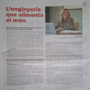 L’Enginyeria que alimenta el món, article de la degana Conxita Villar a La Vanguardia