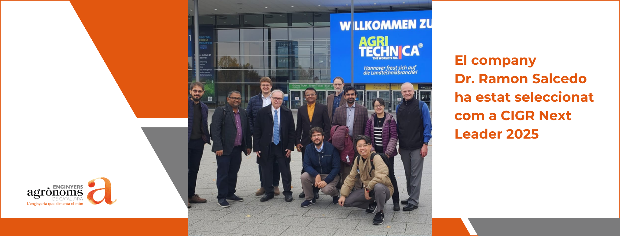 El company Dr. Ramon Salcedo ha estat seleccionat com a CIGR Next Leader 2025