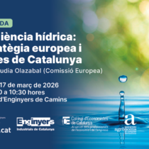 Jornada de l’Observatori Intercol·legial de l’Aigua | Resiliència hídrica: estratègia europea i reptes de Catalunya