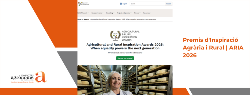 Premis d’Inspiració Agrària i Rural | ARIA 2026