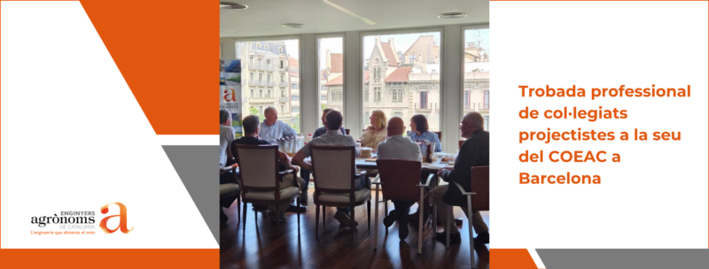 Trobada professional de col·legiats projectistes a la seu del COEAC a Barcelona