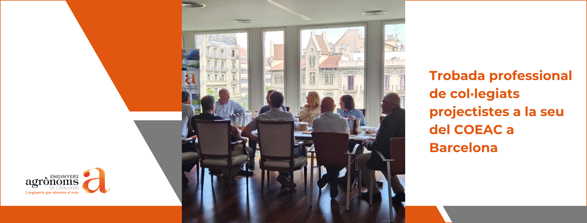 Trobada professional de col·legiats projectistes a la seu del COEAC a Barcelona