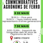 Activitats commemoratives per celebrar els 40 anys d'Agrònoms de Ferro