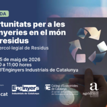 Jornada Grup Intercol·legial de Residus | Oportunitats per a les enginyeries en el món dels residus