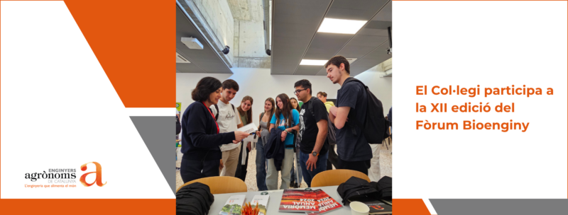 El Col·legi participa a la XII edició del Fòrum Bioenginy organitzat per l’alumnat de l’EEABB-UPC
