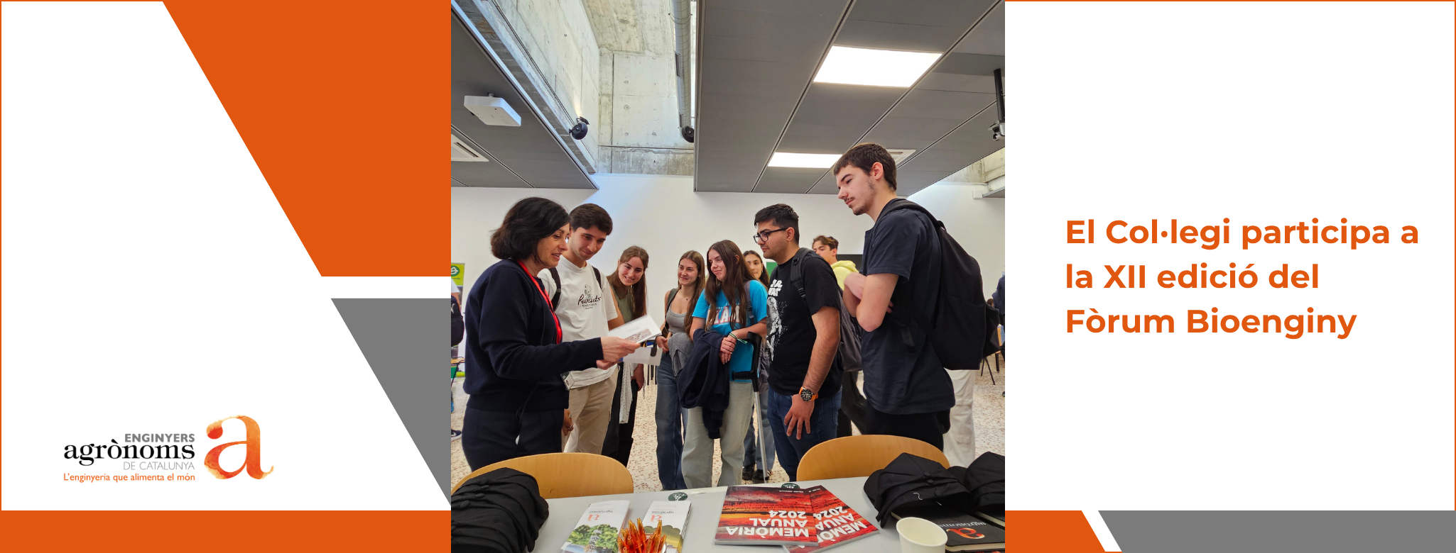 El Col·legi participa a la XII edició del Fòrum Bioenginy organitzat per l’alumnat de l’EEABB-UPC