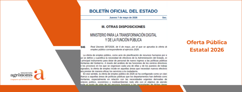 Oferta d’ocupació pública estatal 2026