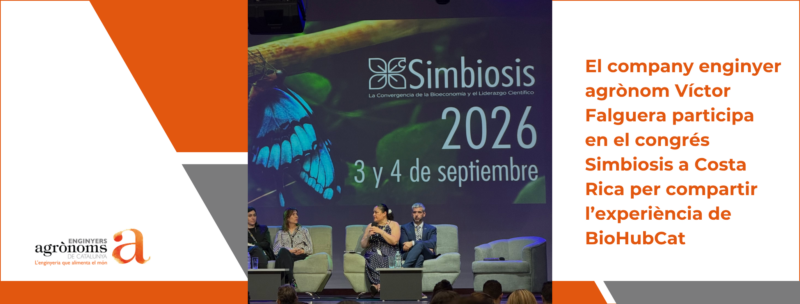 El company enginyer agrònom Víctor Falguera participa en el congrés Simbiosis a Costa Rica per compartir l’experiència de BioHubCat