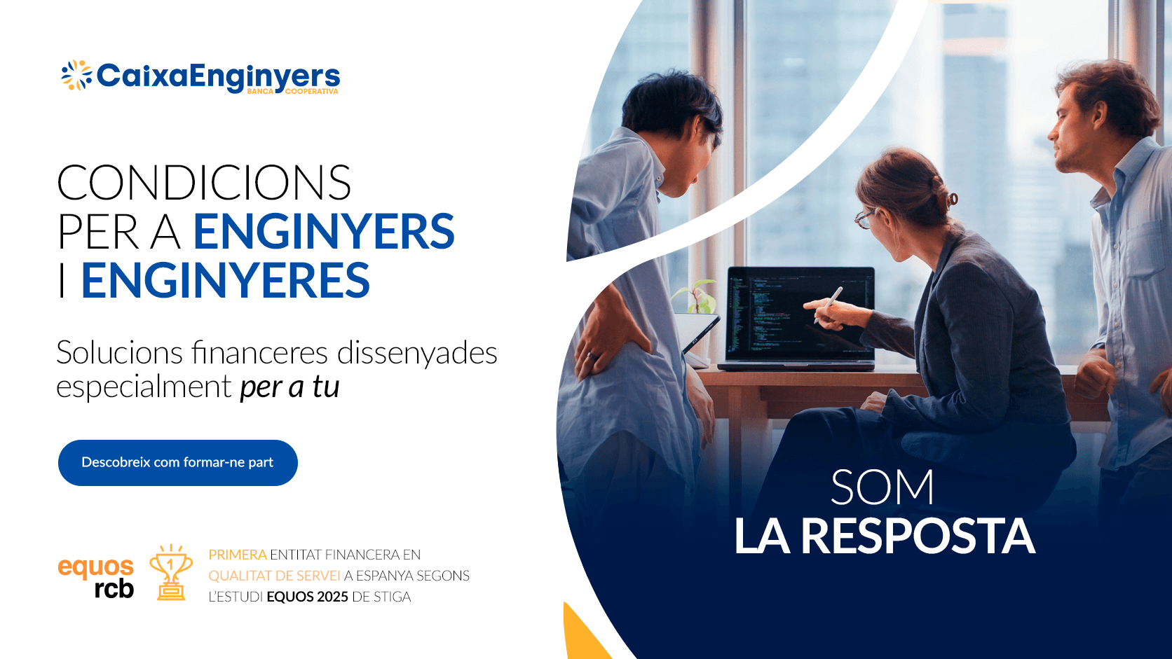 Caixa Enginyers ofereix condicions especials per a enginyers i enginyeres. Una campanya amb avantatges exclusius per al col·lectiu.